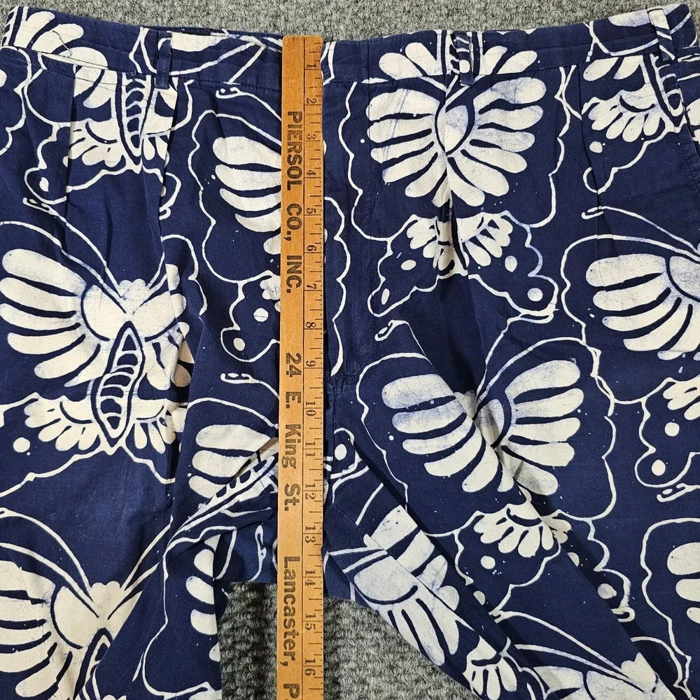 Polo Ralph Lauren Butterfly Print Shorts Casual Summer Blue White‎ 38